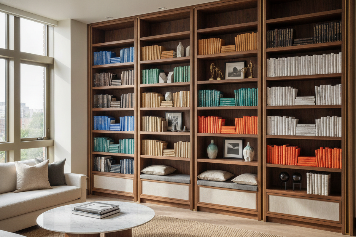 Creative Bookshelf Ideas: Designer Layouts, Styling Systems, and Storage Strategies
