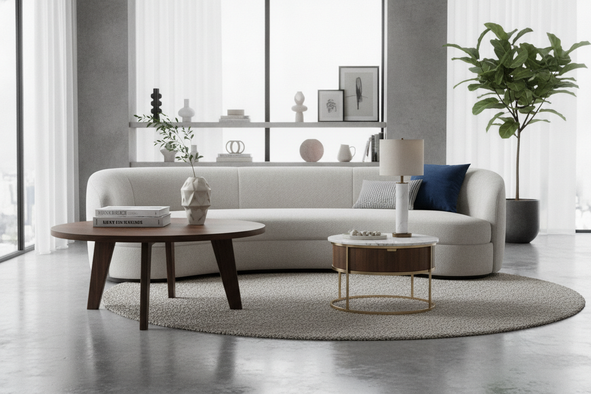 How to Choose the Best Round End Table on Wayfair: Sizing, Storage, and Material Guide