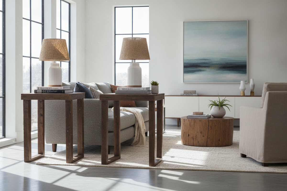 Tall End Tables Cheap: How to Find Sturdy, High-Profile Side Tables on a Budget