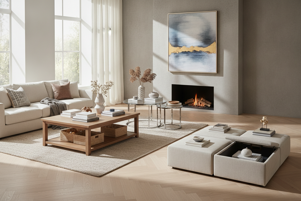 Wayfair Coffee Table Set Buying Guide: Sizing, Storage, and Coordinated Layouts