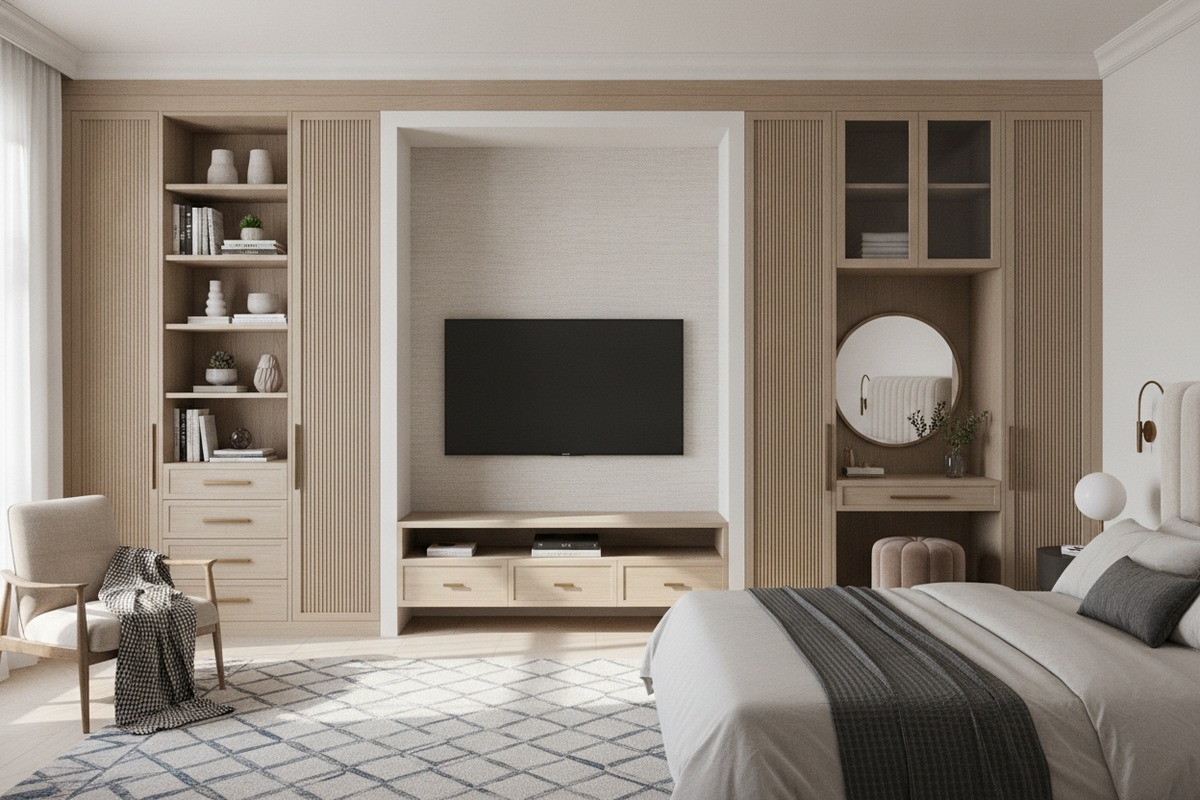 Wall Units for Bedroom Spaces: Layout Planning, Storage Types, and Styling Strategies