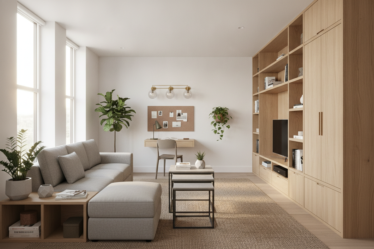Best Small Space Storage Ideas: Strategic Furniture Layouts and Compact Organization Systems
