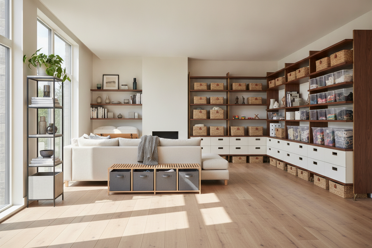 Storage Organizers for Home: Systems, Bins, and Multi-Room Furniture Frameworks