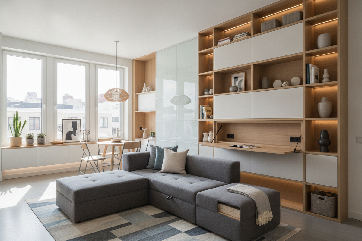 Storage Ideas for Small Flats: Layout Strategies, Multi-Functional Furniture, and Micro-Zoning