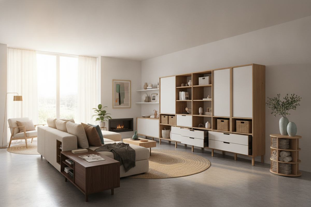 Easy Organization Ideas: Low-Friction Systems, Storage Furniture, and Room-by-Room Frameworks