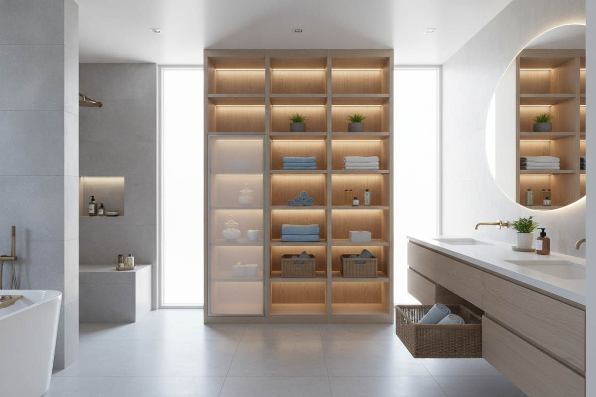 Extra Bathroom Storage Guide: 5 Space-Smart Strategies, Unit Styles, and Layout Ideas