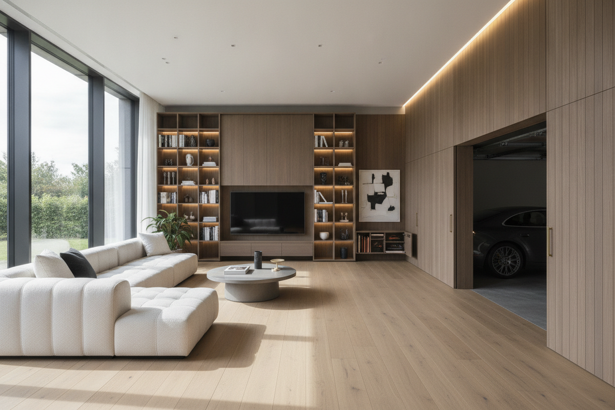 Garage Hidden Storage Ideas: 5 Architectural Strategies to Conceal Clutter and Maximize Floor Space