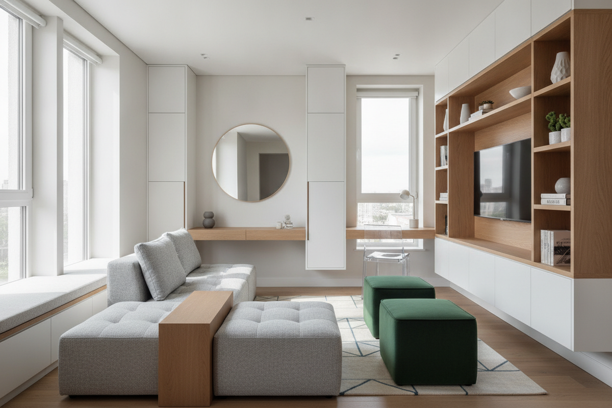 Best Seating for Small Spaces: 7 Smart Options, Spatial Frameworks, and Storage Pairings