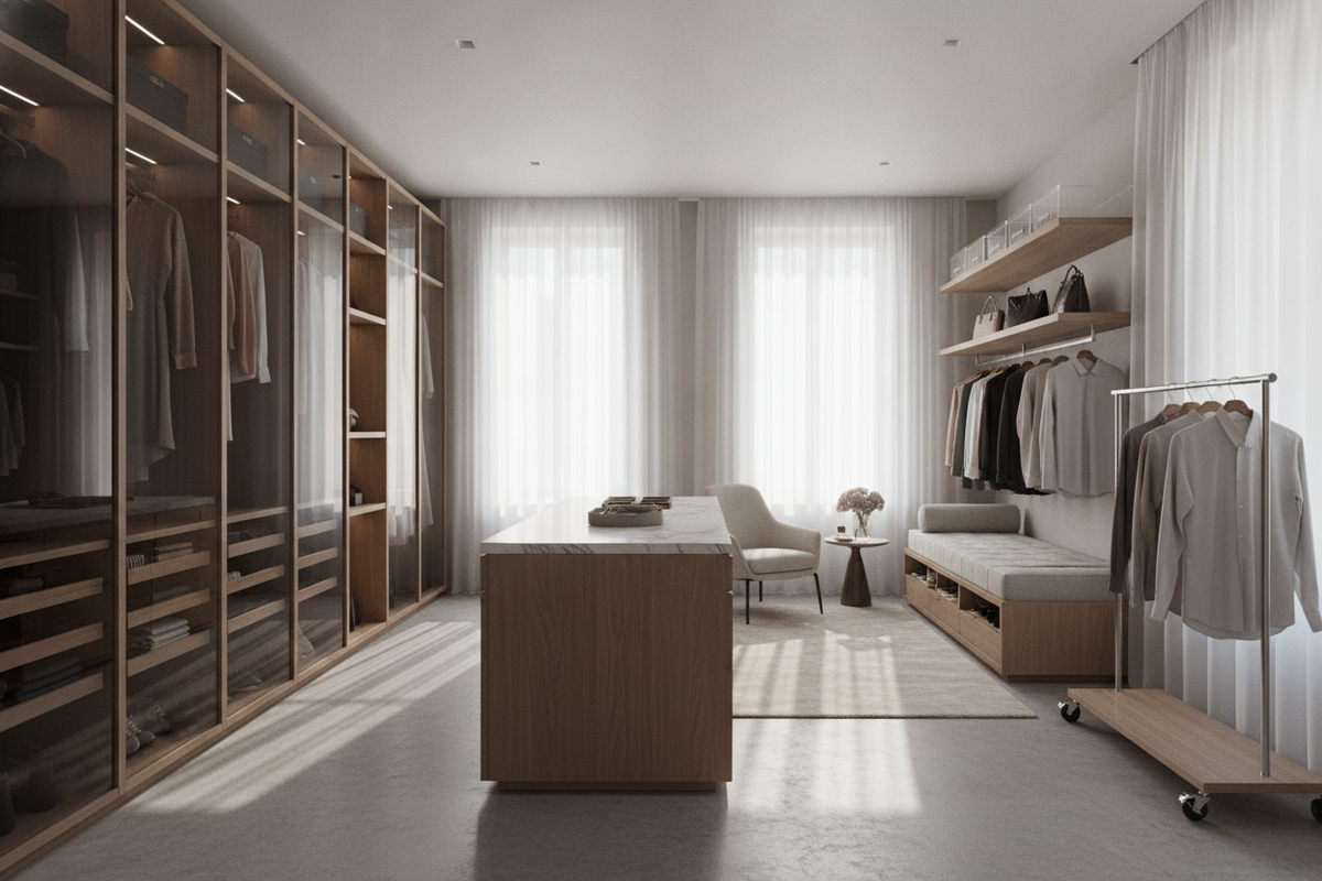 Storage Clothing Strategies: Wardrobe Layouts, Space-Saving Furniture Frameworks, and Practical Garment Systems