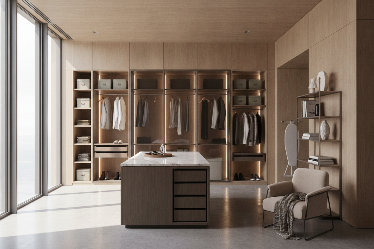 Clothes Storage Ideas: Strategic Layout Frameworks, Furniture Systems, and Wardrobe Organization