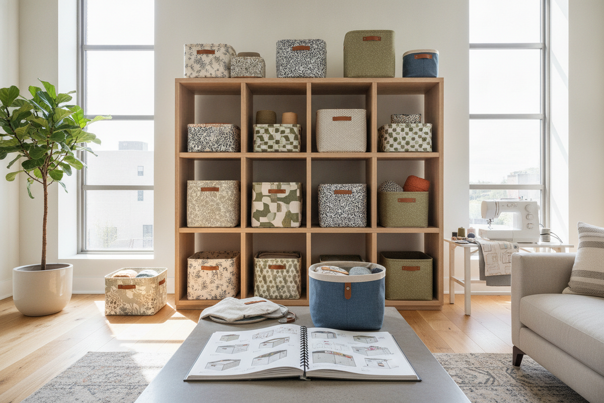 How to Sew Storage Boxes and Fabric Bins: A Complete DIY Organizer Framework