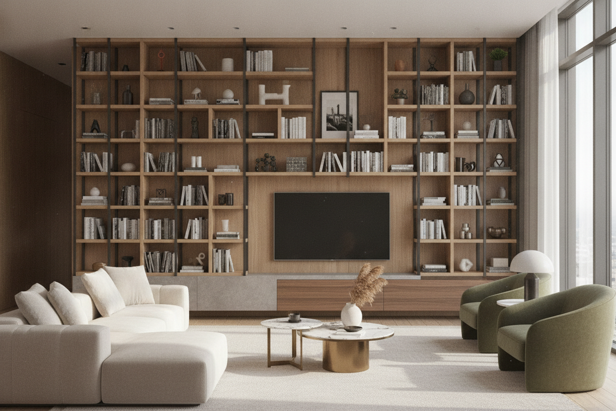 Graduated Shelves Design & Buying Guide: Tiered Depth Layouts, Cube Frameworks, and Room Styling