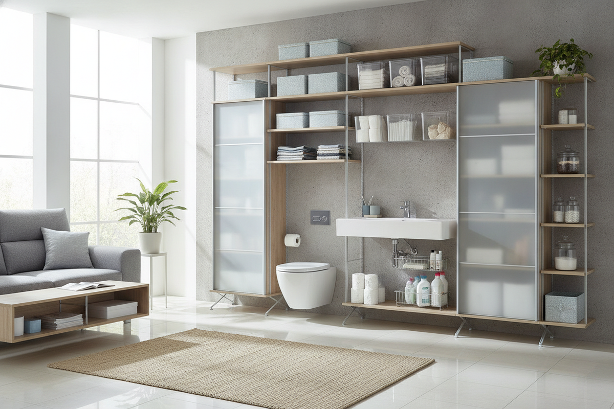 Space Saver Organizer Guide: Vertical Layouts, Bathroom Clearances, and Smart Storage Selection