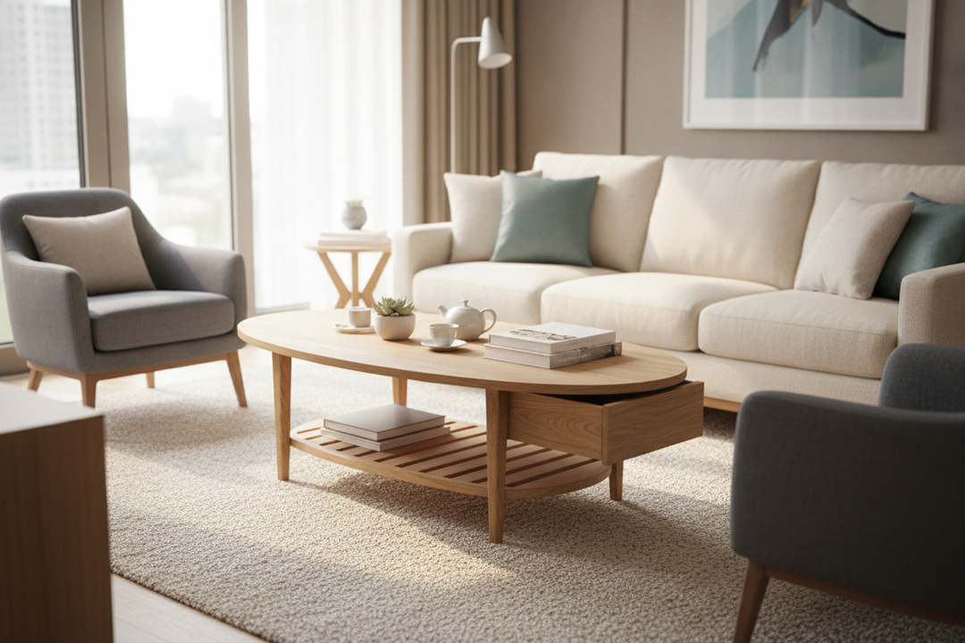 Best Coffee Table for Small Living Room: Spatial Proportions, Multi-Functional Storage, and Layout Frameworks