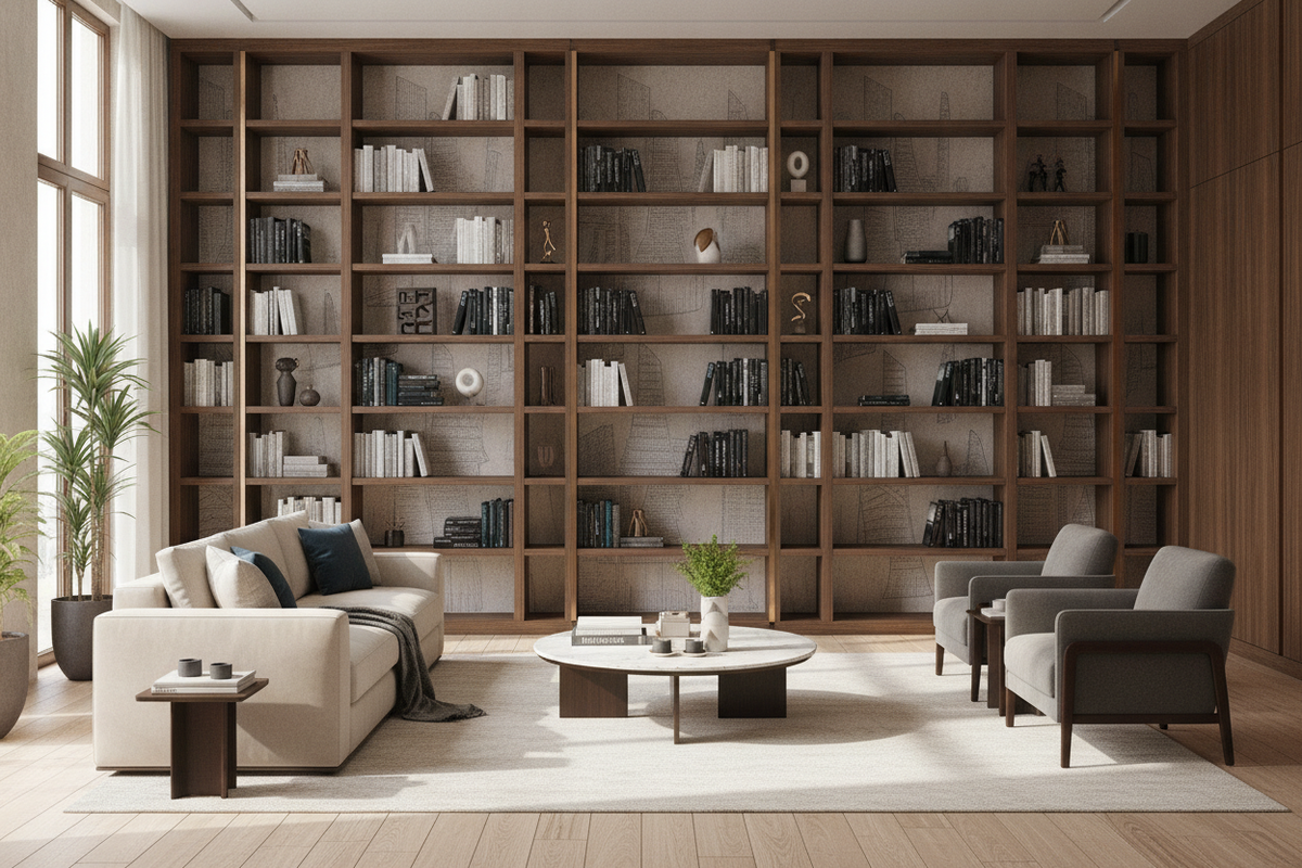 Book Shelf Designer Guide: Selecting Designer Bookcases, Architectural Silhouettes, and Curated Spatial Layouts