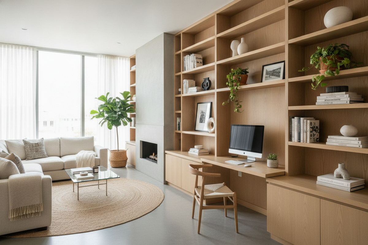 Desk and Shelving Guide: Integrated Units, Modular Systems, and Workspace Layouts