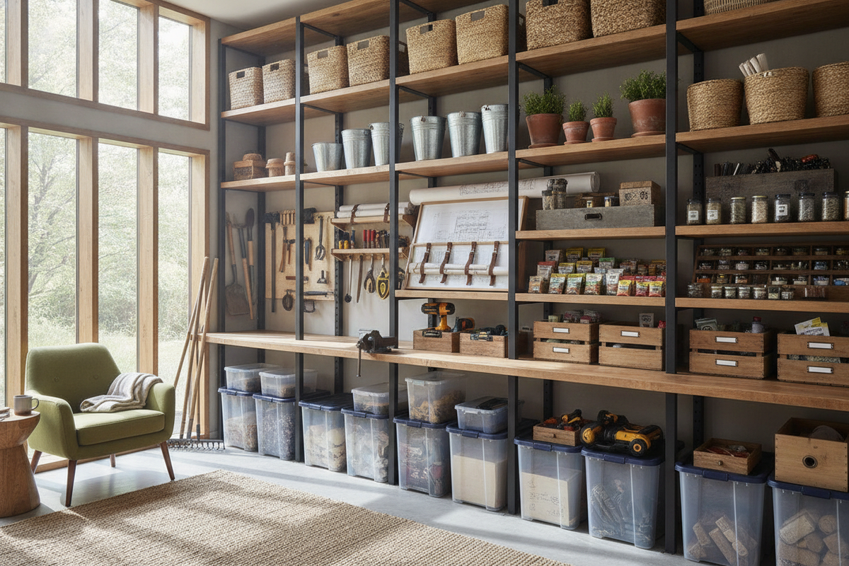 Shelving for Shed Spaces: Practical Layouts, Framing Options, and Storage Organization