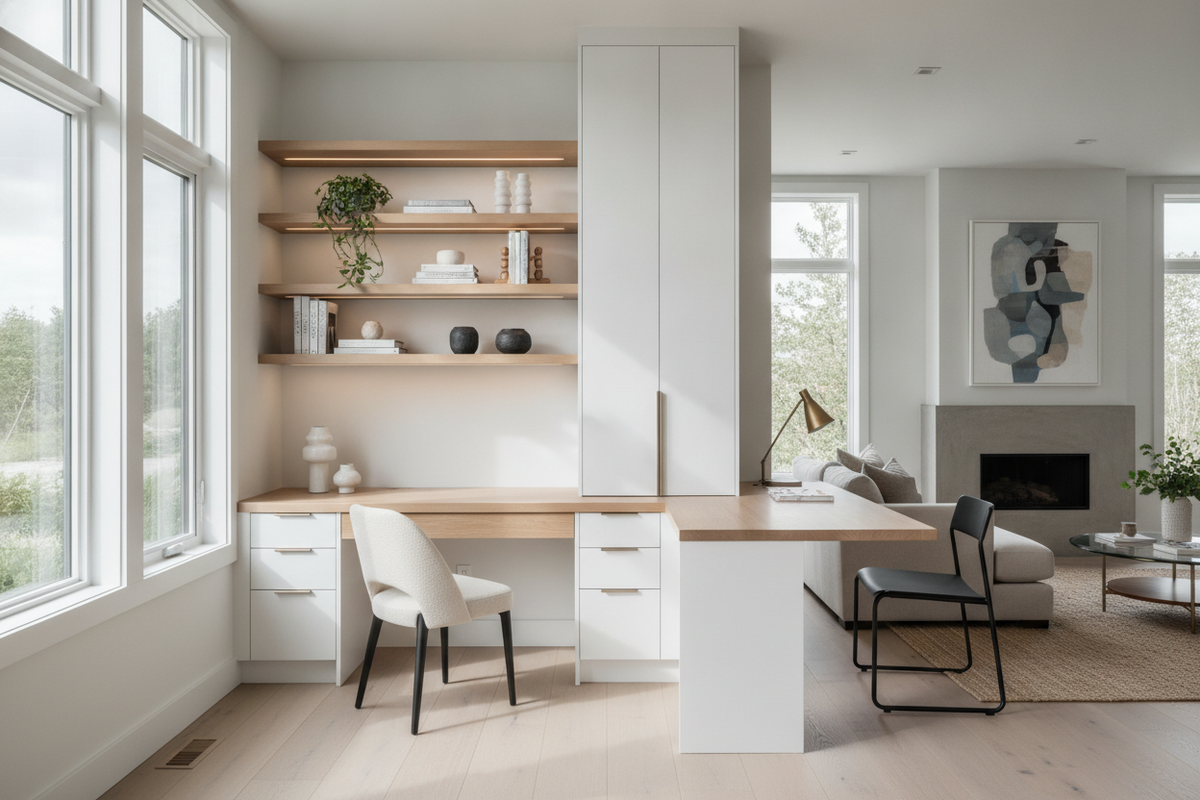 Built In Desk Guide: Layouts, Storage Integration, and Workspace Planning