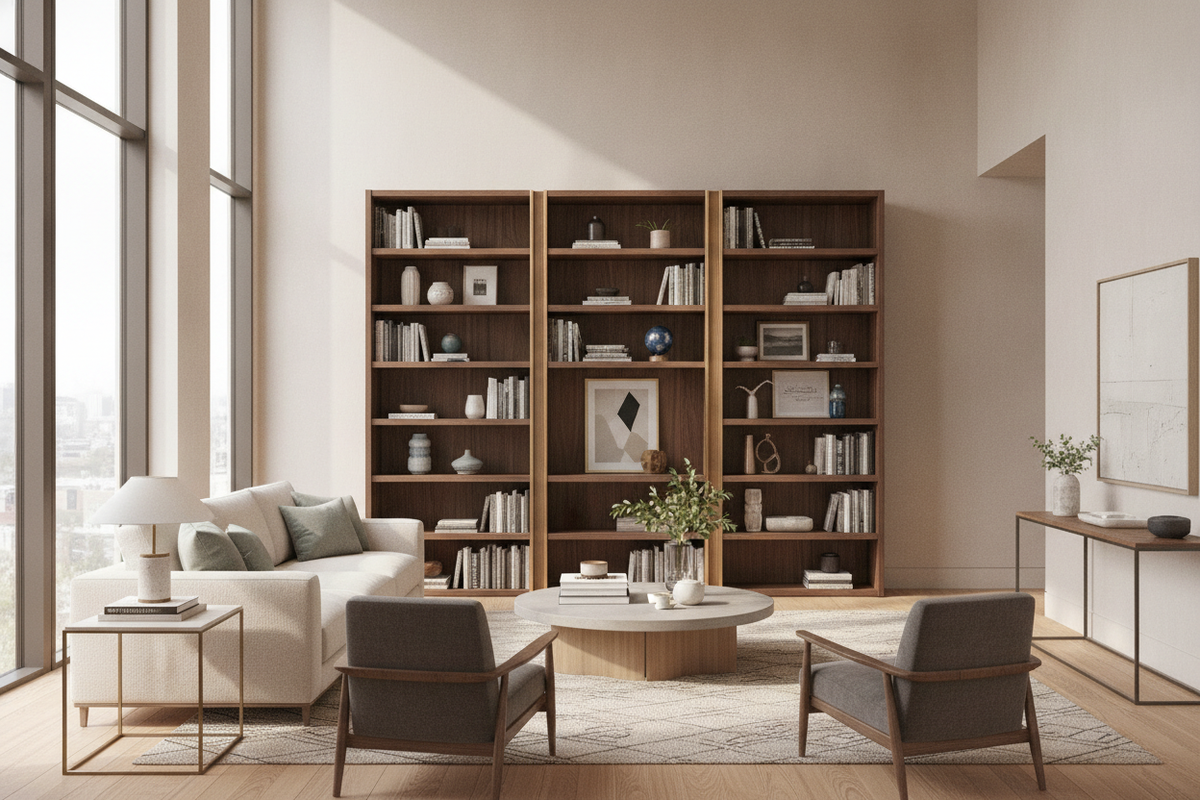 How to Buy Bookcases Online: Sizing, Materials, and Practical Selection Guide