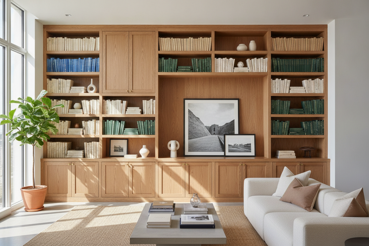 Bookshelf and Cabinets Guide: Layouts, Storage Ratios, and Practical Styling