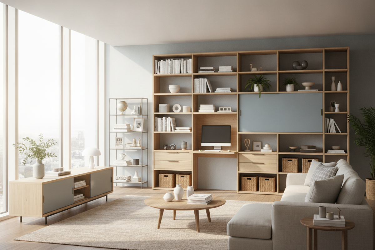 Room Storage Planning Guide: Spatial Layouts, Modular Systems, and Multi-Zone Organization Frameworks