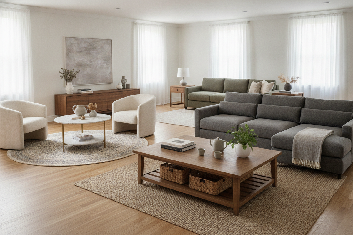 Coffee Sofa Table Pairing Guide: Proportions, Storage Coordination, and Living Room Layout Frameworks