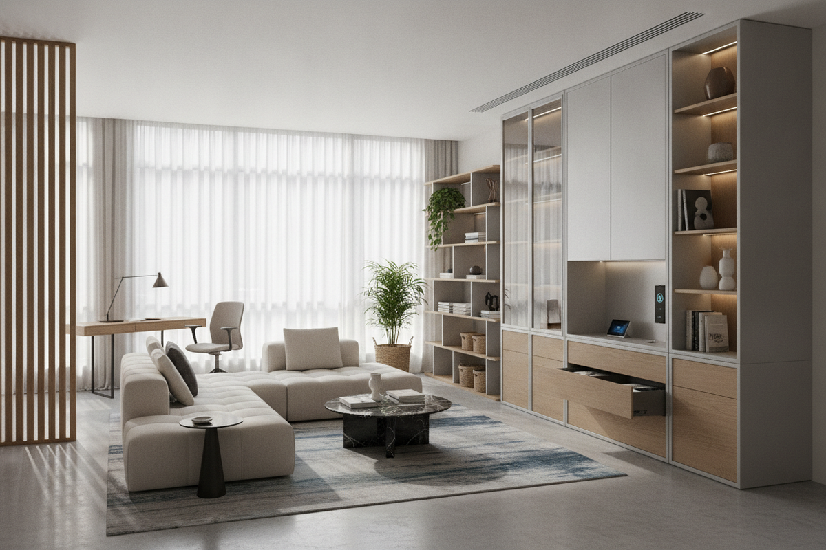 Home Organization System Guide: Storage Architecture, Spatial Zoning, and Modular Layouts
