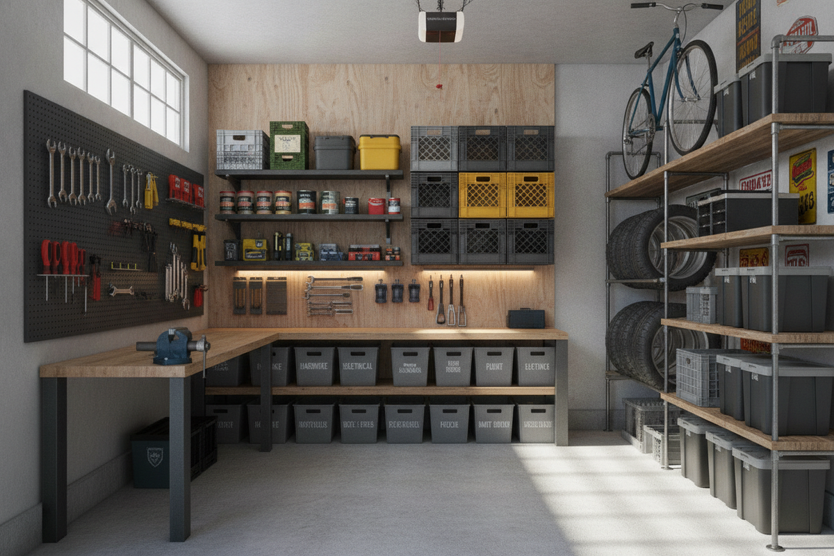 DIY Garage Storage Ideas: Budget-Friendly Systems, Vertical Zoning, and Custom Build Frameworks