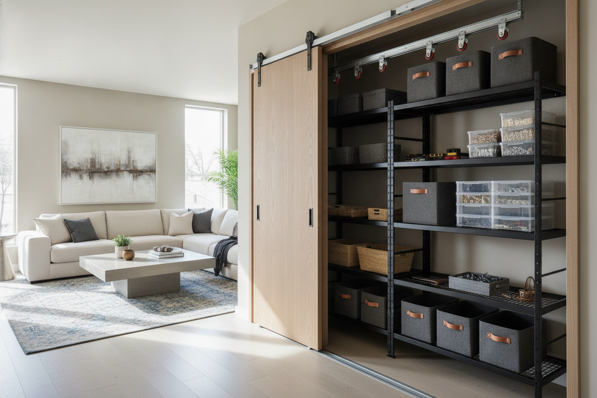 Sliding Garage Shelves Guide: Track Types, Spatial Clearances, and Heavy-Duty Storage Frameworks