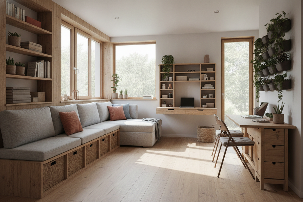 DIY Space Saver Ideas: Strategic Room-by-Room Storage Frameworks for Small Homes