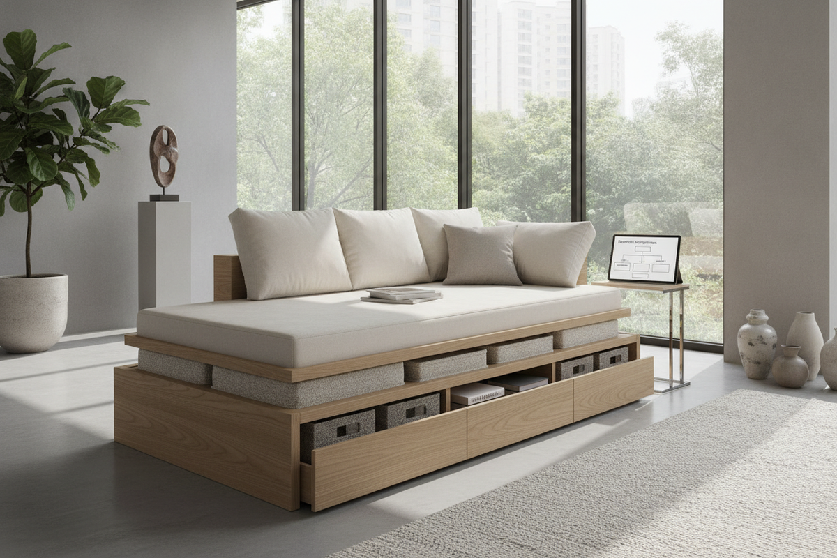 Daybed with Storage Guide: Storage Architecture, Room Fit, and Buyer Decision Frameworks
