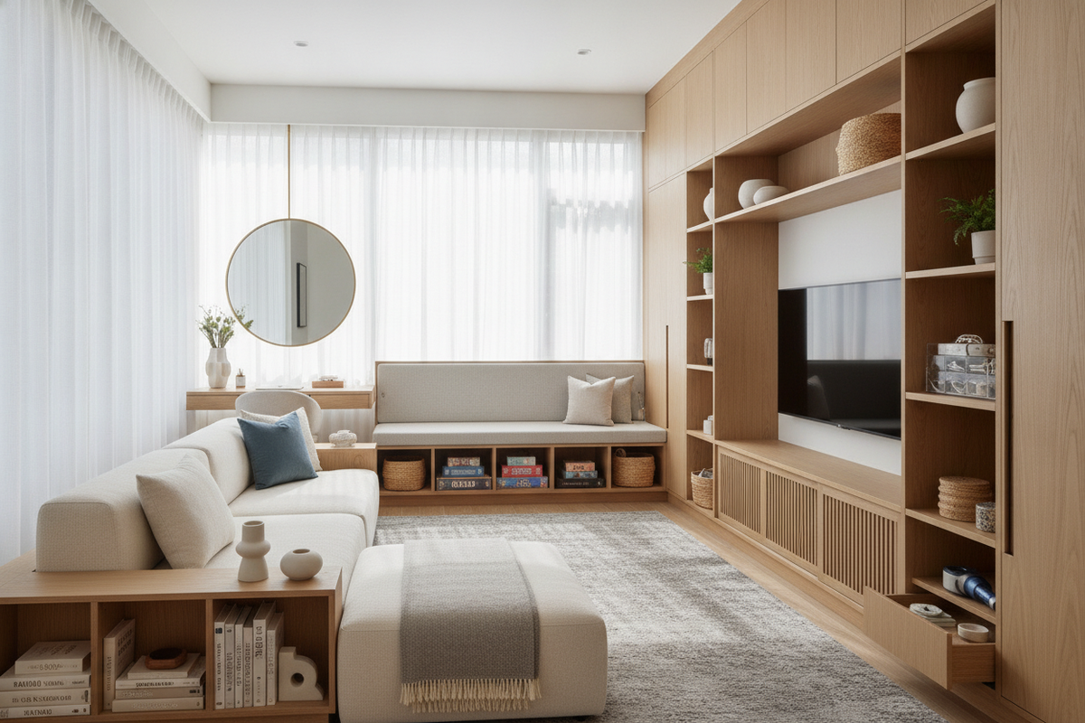 Decluttering and Organization: Systems-First Home Layouts, Storage Furniture, and Maintenance Frameworks