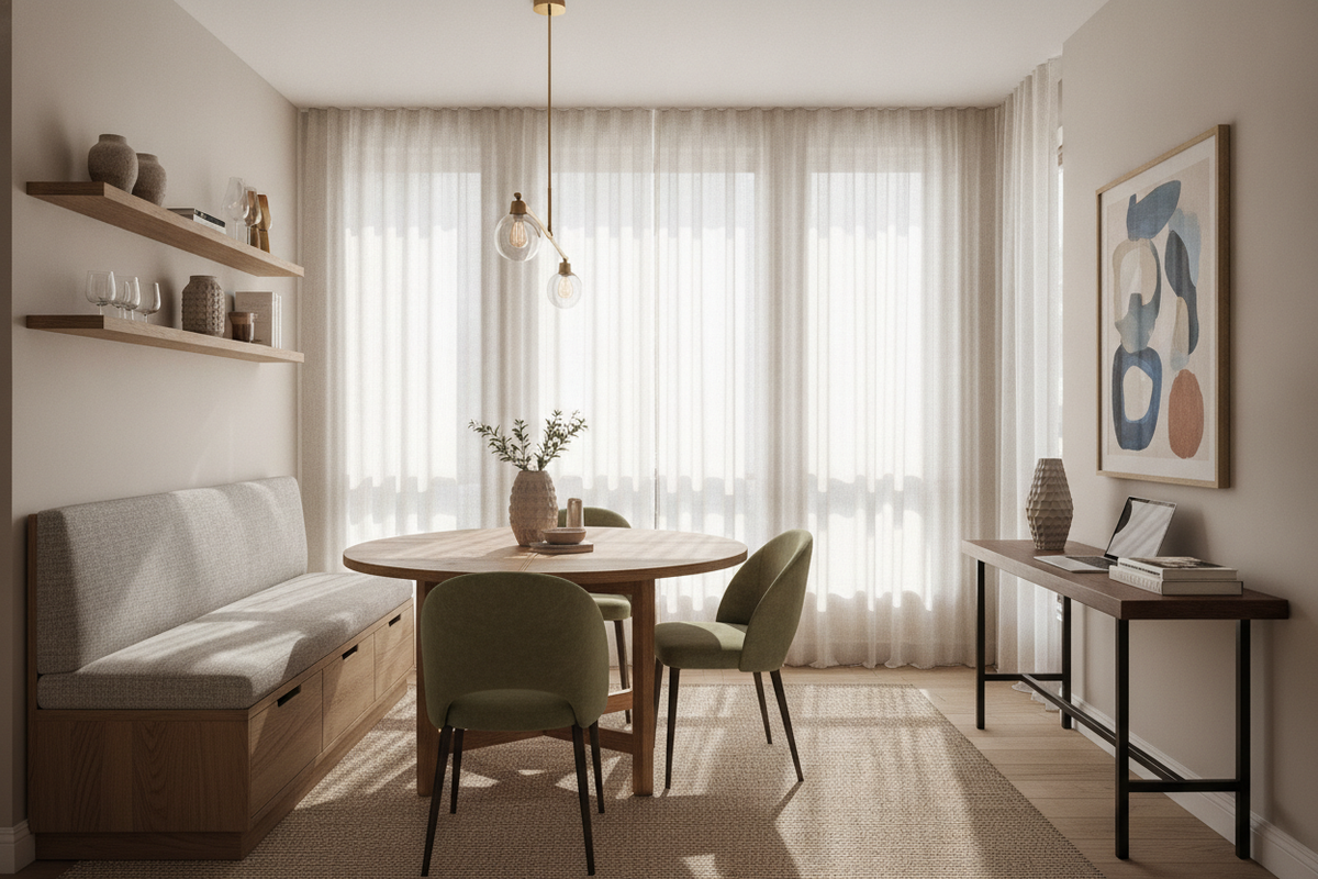 Apartment Dining Room Sets Guide: Spatial Layouts, Compact Footprints, and Multi-Use Dining Furniture