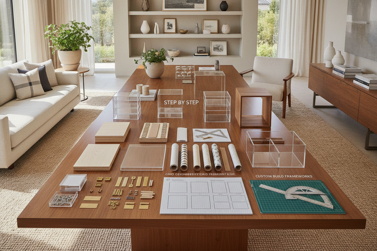 DIY Organizer Box Step by Step: Material Selection, Grid Geometry, and Custom Build Frameworks