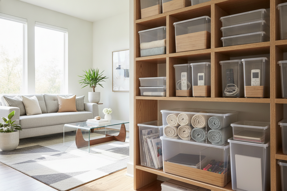 DIY Plastic Container Organizer: Modular Layouts, Divider Techniques, and Custom Storage Frameworks