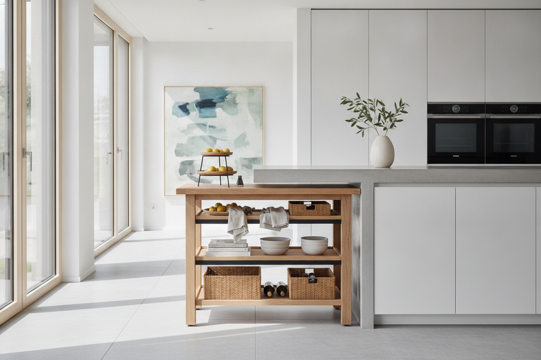 Kitchen Side Table Guide: Spatial Layouts, Storage Tiering, and Material Frameworks