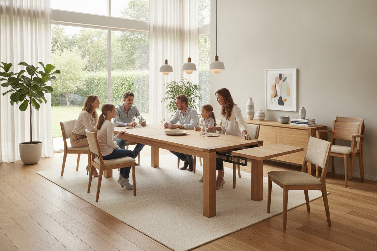 Extendable Dining Sets Guide: Sizing Frameworks, Leaf Mechanisms, and ...