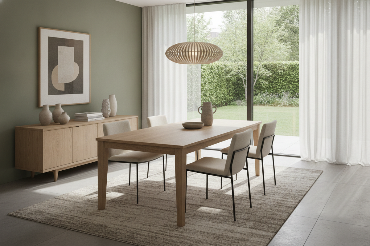Light Wood Dining Room Table Guide: Wood Tones, Spatial Proportions, and Style Pairings