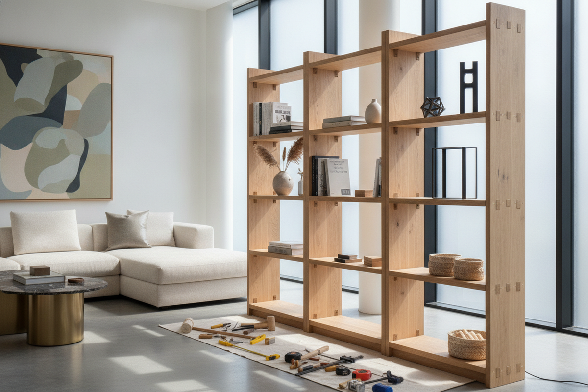 How to Build Free Standing Shelves: Framing Systems, Joinery Trade-Offs, and Assembly Workflows
