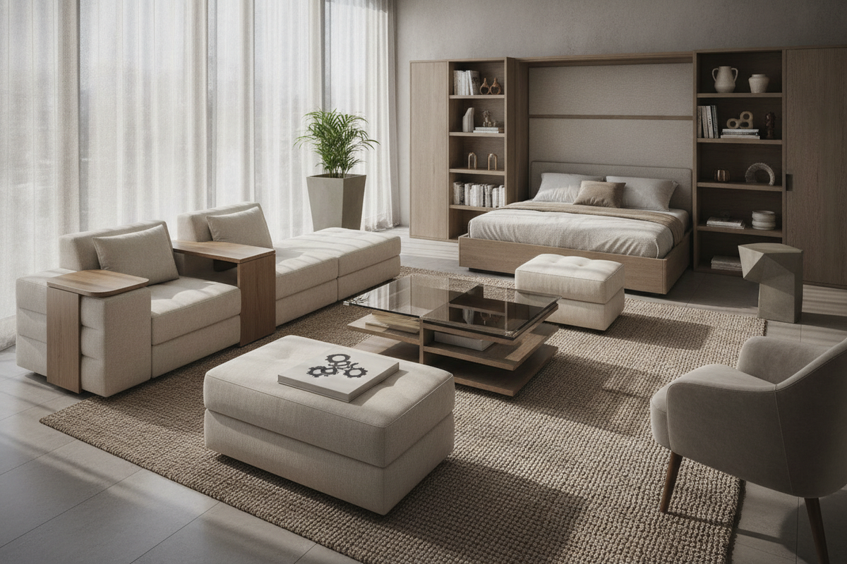 Creative Furniture Design Guide: Innovative Concepts, Multi-Functional Layouts, and Spatial Planning