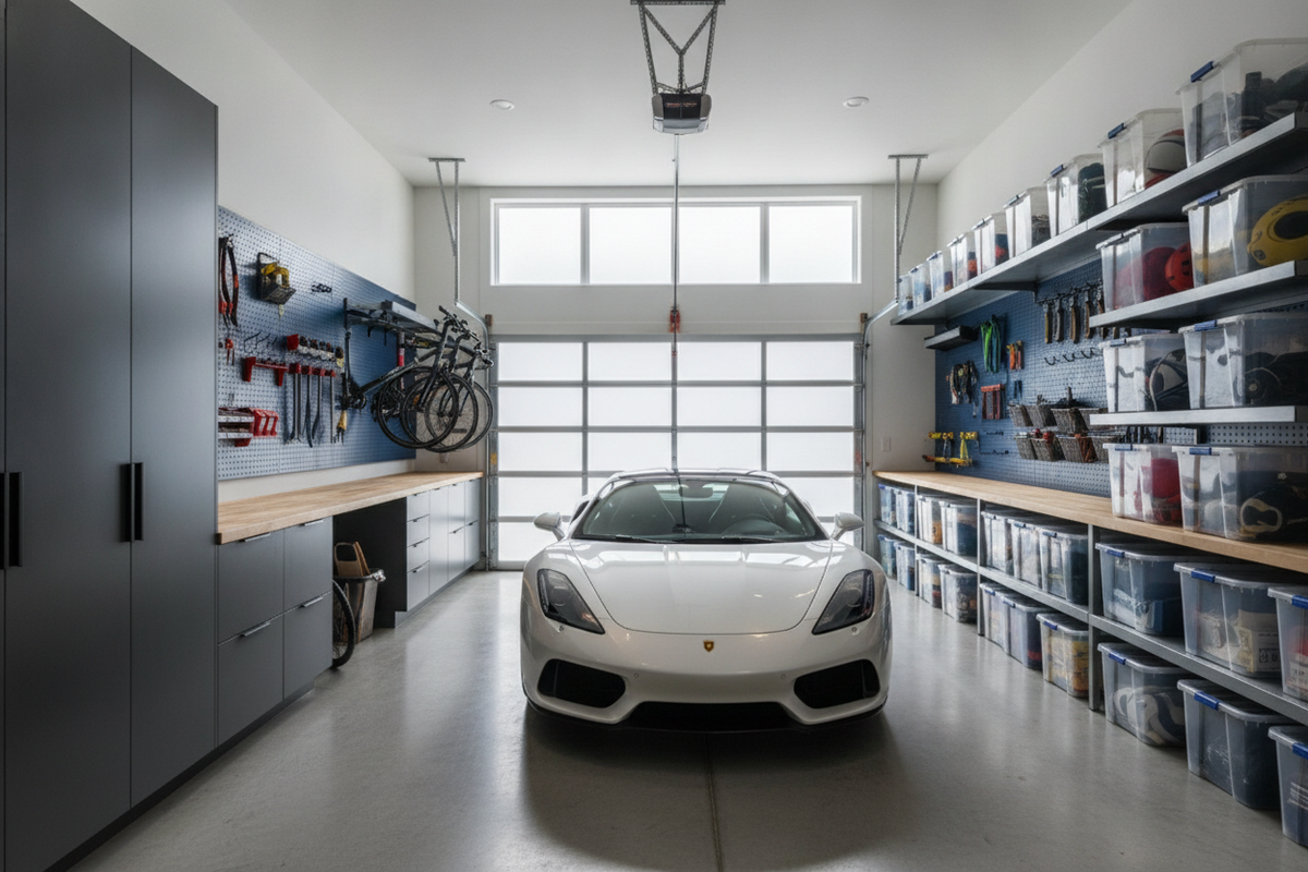 Garage Organizing Solutions: Complete Setup Guide for Bins, Racks, Wall Tracks, and Cabinets