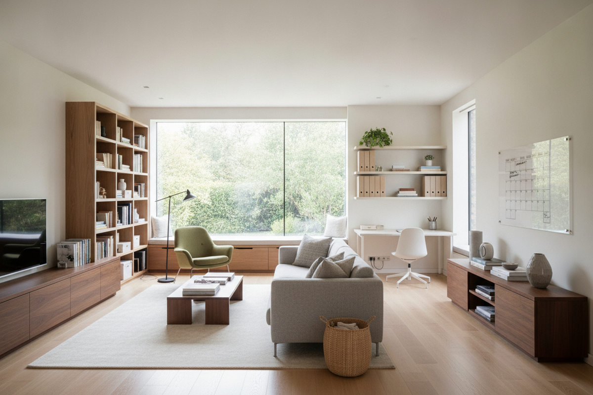 Household Organisation Tips: Room-by-Room Strategies, Spatial Zoning, and Storage Furniture Planning