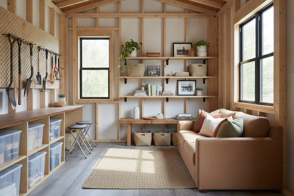 How to Build an Easy Shed: Simple Framing, Budget Materials, and Practical Storage Layouts