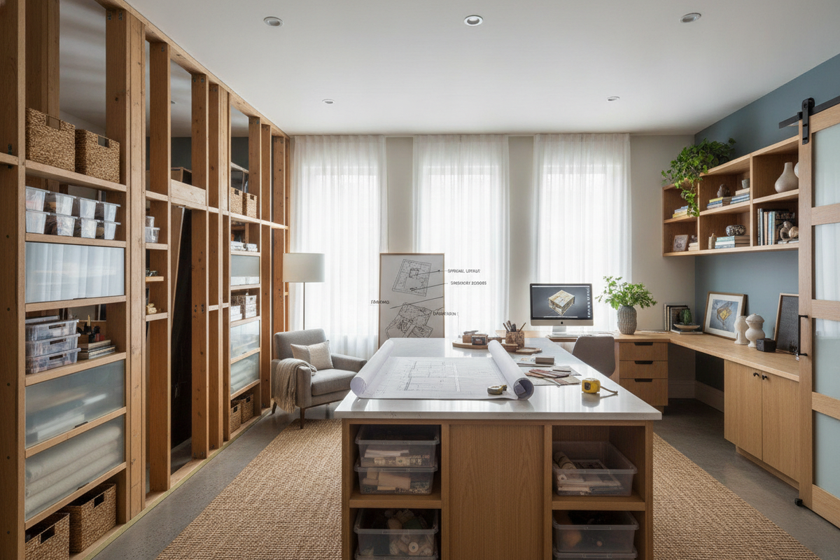 How to Build a Storage Room: Framing, Spatial Layout, and Organization Design