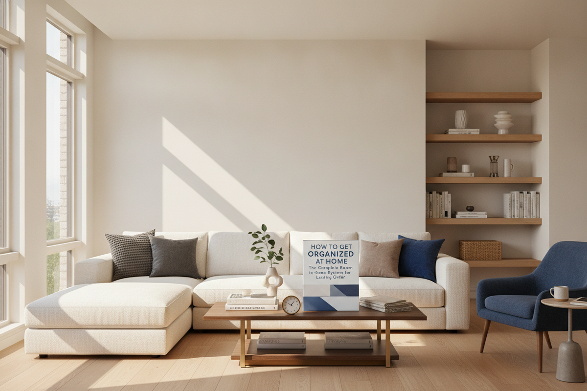 How to Get Organized at Home: The Complete Room-by-Room System for Lasting Order