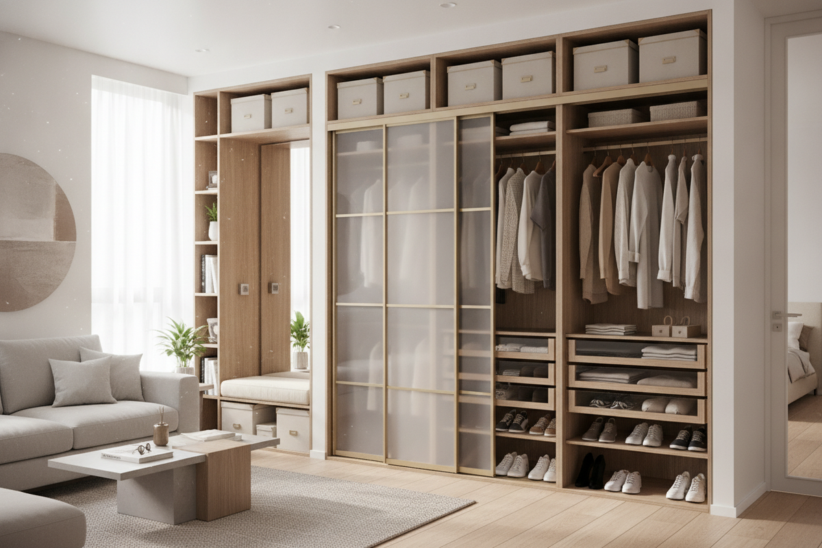 Studio Closet Ideas: How to Maximize Wardrobe Storage in a Studio Apartment