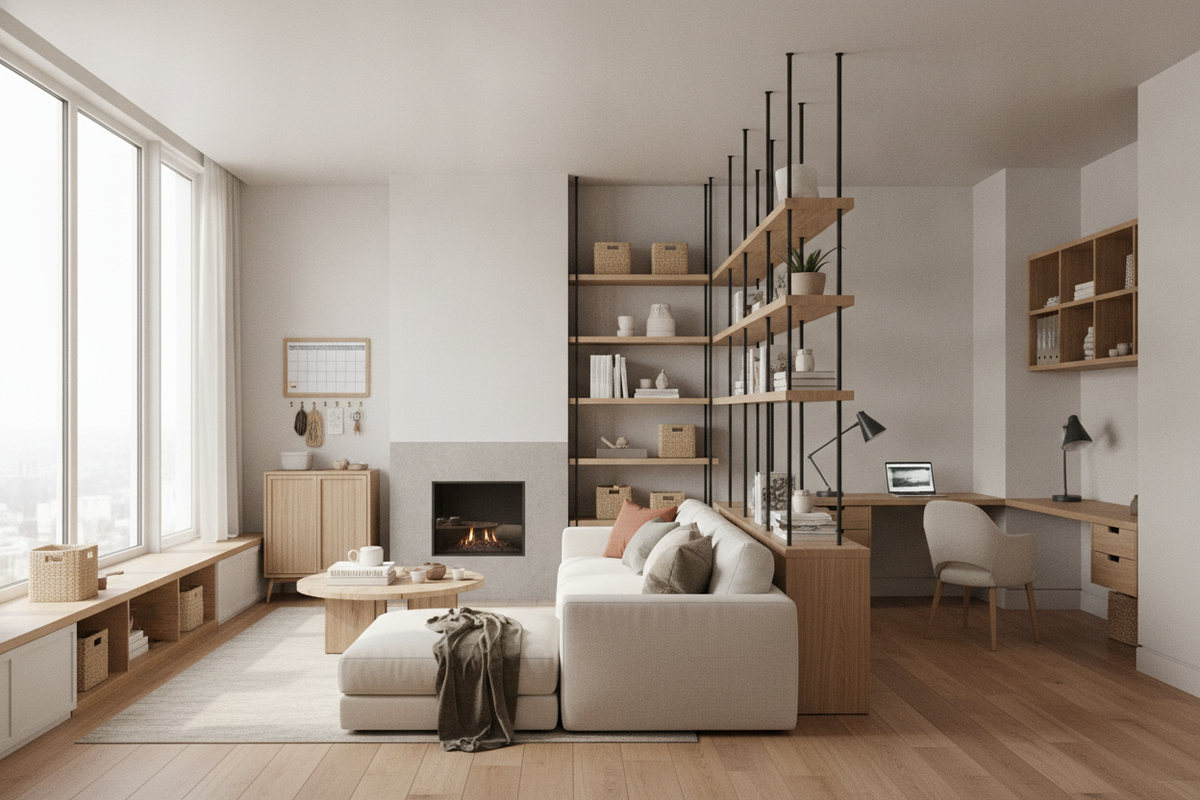 How to Be More Organized at Home: Spatial Zoning, Storage Furniture, and Sustainable Routines