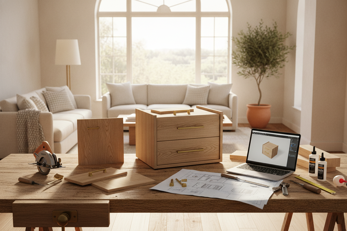 How to Build a Nightstand: Complete DIY Design, Cut, and Assembly Guide