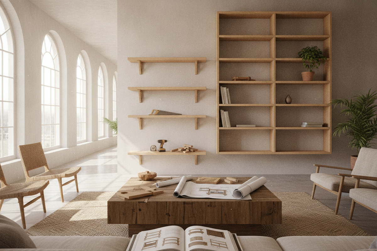 How to Make a Shelf: A Practical Guide to Designing, Building, and Mounting Simple Wooden Shelves