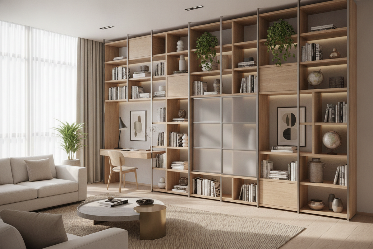 Bookshelf System Guide: Modular Layouts, Structural Planning, and Storage Solutions